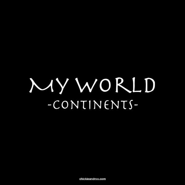 My World -Continents- Flashcards