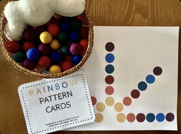 Rainbow Pattern Cards