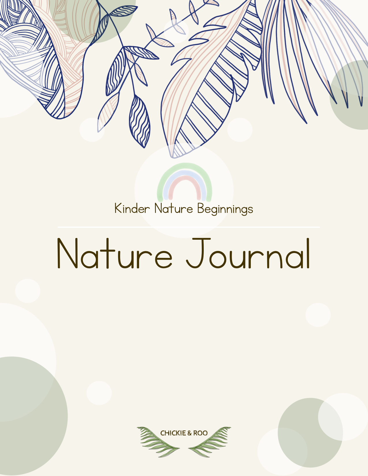 Kinder Nature Beginnings-Nature Journal - Chickie & Roo Homeschool