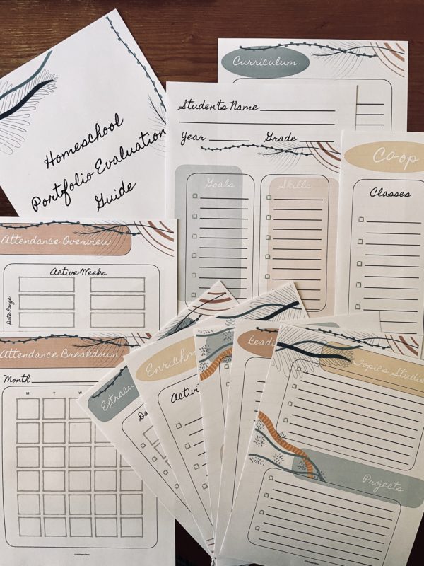 Homeschool Portfolio Evaluation Guide