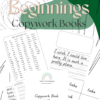 Kinder Nature Beginnings-Copywork Book Level B