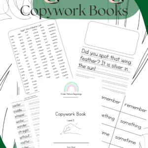 Kinder Nature Beginnings- Copywork Level D