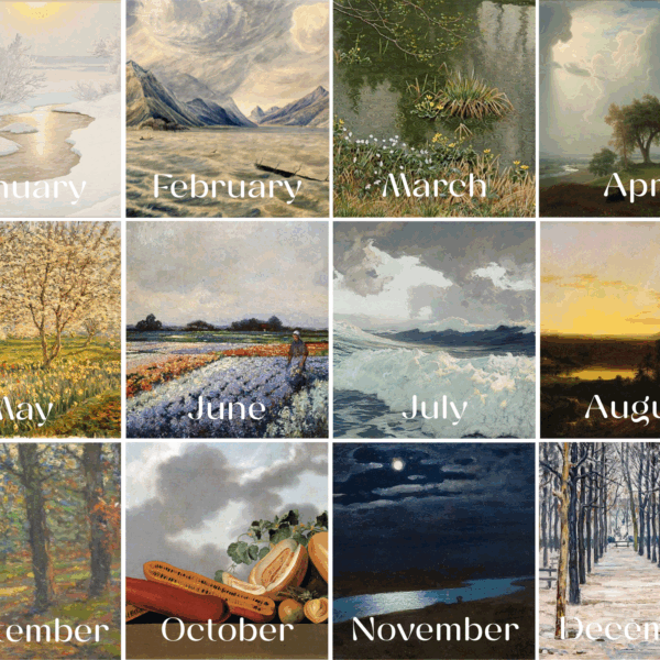 2026 Fine Art Nature Study Calendar